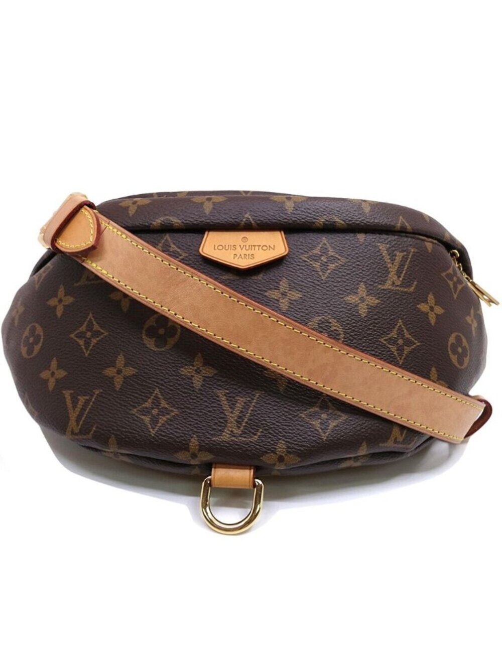 Louis Vuitton Bum Bag Monogram Canvas Brown Gold